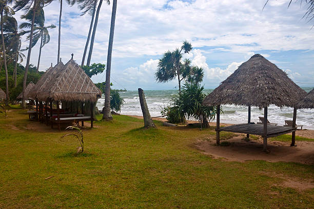 istock Tropical beach with huts on Koh Tonsay island 518258007