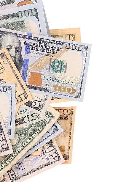 istock Heap of dollar bills. 518259195