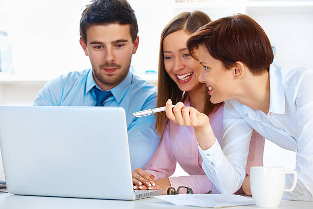 istock Business people meeting in office to discuss project 518260585