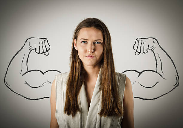 istock Strong woman concept 518271250