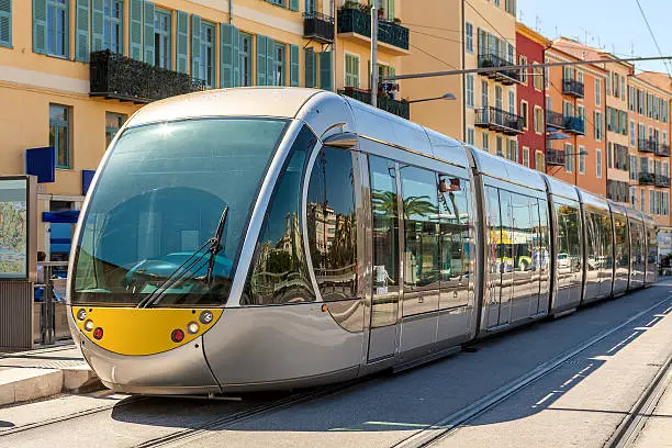 Photo of Tram in Nice, France.
