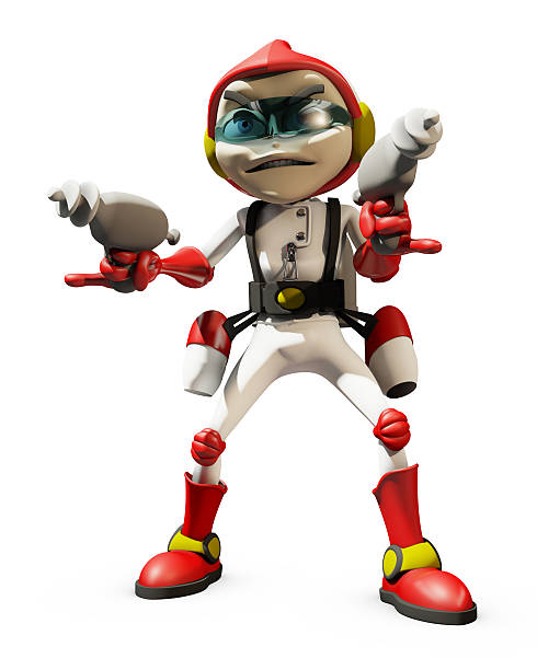 istock Cosmic cartoon character 518273634