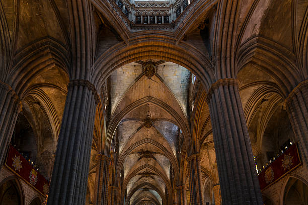 istock Ceiling of Santa Eulalia Cathedral 518273968