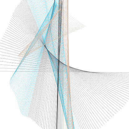 River Computer Generated Line Pattern Stock Illustration - Download ...