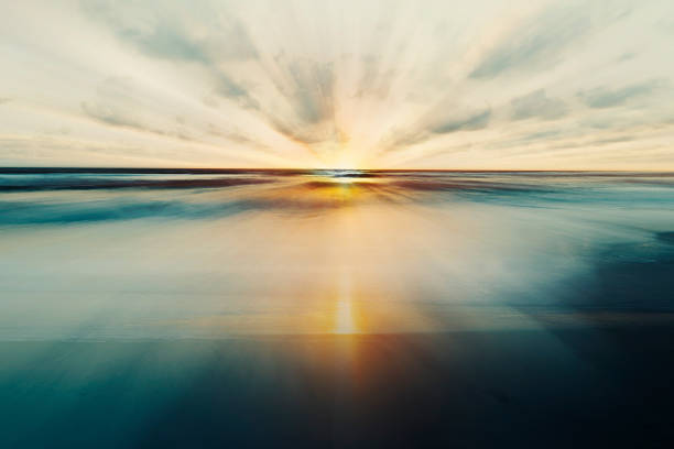 Abstract Sea and Sky Background