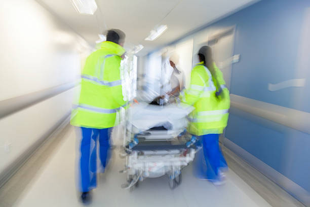 istock Motion Blur Stretcher Gurney Patient Hospital Emergency 518277981