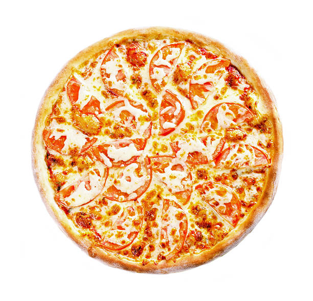 istock pizza Margarita top view 518278274