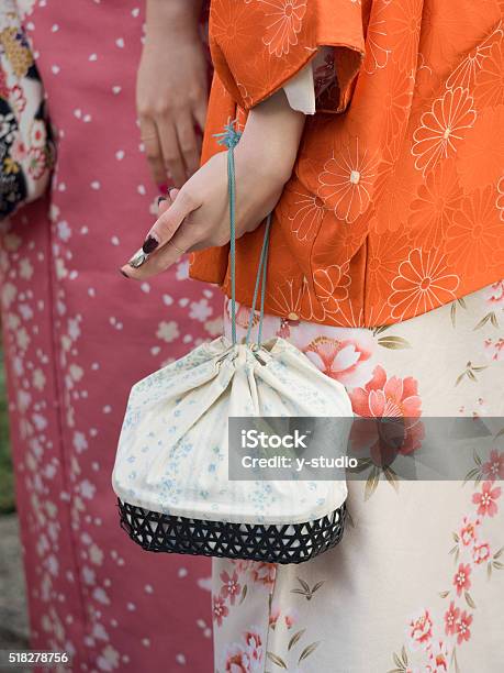 Womens Kimono Stock Photo - Download Image Now - Drawstring Bag