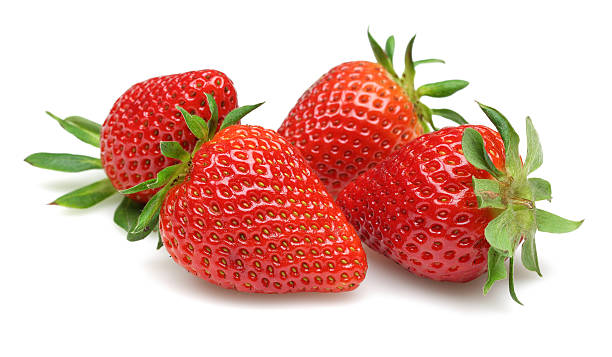 fraises fraîches - chandler strawberry photos et images de collection