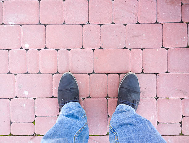 istock Feet on the pavement. 518280050