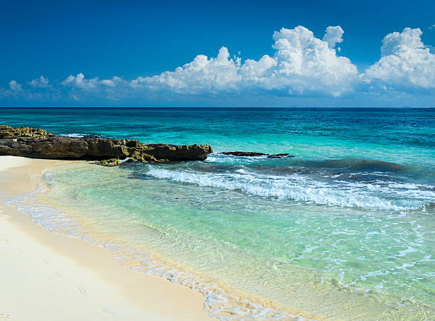 istock Paradise nature, rocks and summer on the tropic beach 518280706
