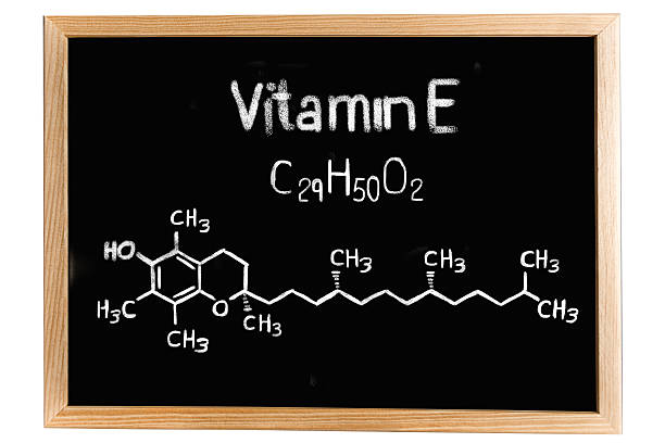istock Blackboard with the chemical formula of Vitamin E 518283266