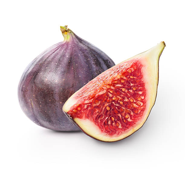 Two figs stock photo