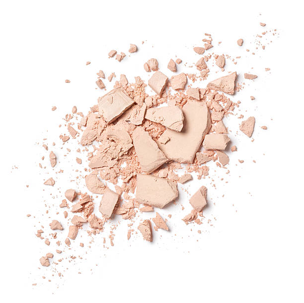 Face powder stock photo