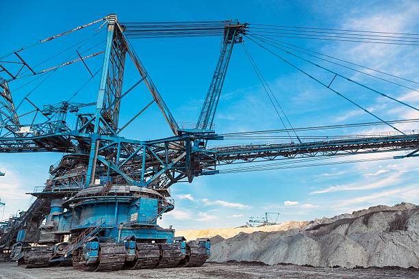 istock Mining machinery in the mine 518293527