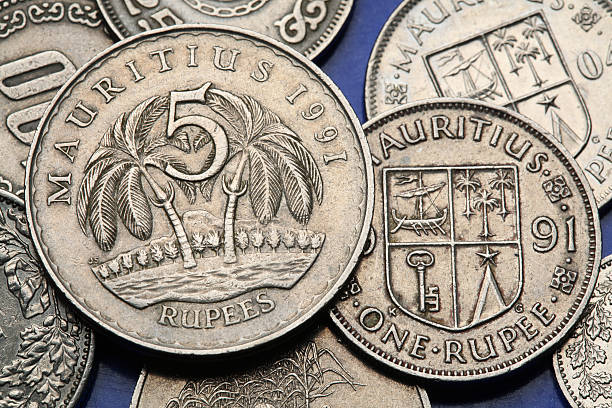 istock Coins of Mauritius 518296417