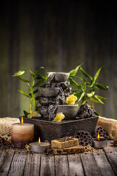 istock Decorative indoor fountain 518305766