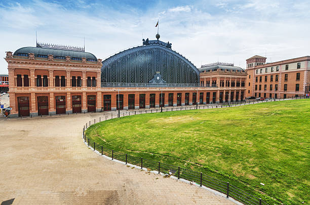 Atocha railway station in Madrid