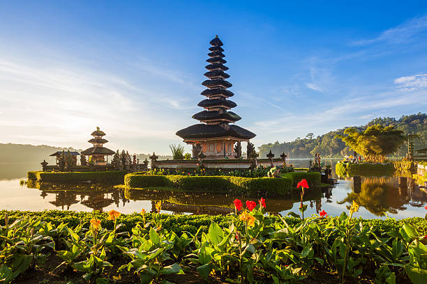 istock Ulun Danu Bratan Temple at sunrise, Bali, Indonesia 518307626