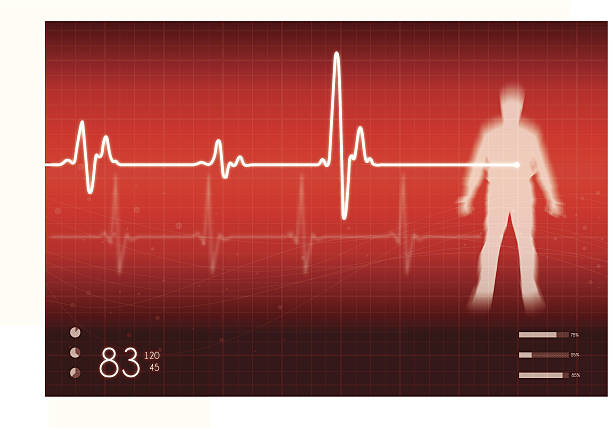 Heart monitor Vector illustration. EPS10. This illustration contains transparent and blending mode objects. Included files; Aics3 and Hi-res jpg. human artery stock illustrations