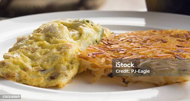 Artichoke Filled Omlet Stock Photo - Download Image Now - Hash Brown, Omelet, Artichoke