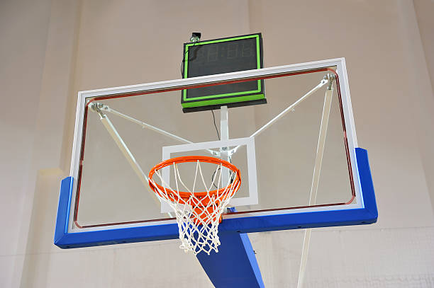 istock Basketball Backboard and Hoop 518309777