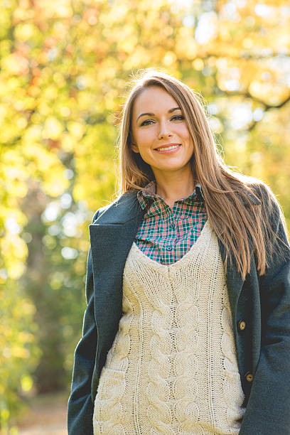 istock Smiling Pretty Young Woman in Three Layered Suit 518310883