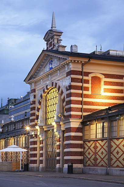 The Old Market Hall in Helsinki. Finland