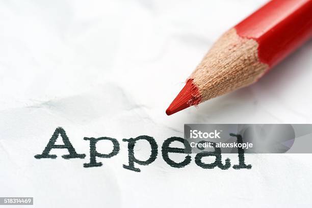 Appeal Text And Pencil Stock Photo - Download Image Now - Alphabet, Assistance, Concepts