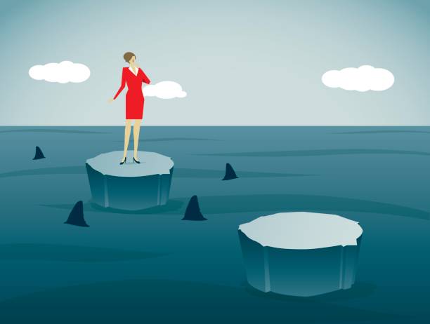 Loneliness Illustration and Painting melting girl stock illustrations