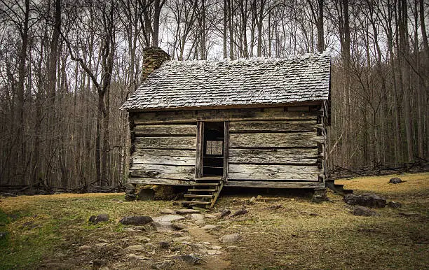 Photo of Pioneer Cabin In The Smoky Mountains National Park