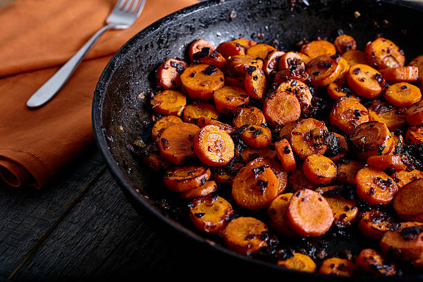 istock Roasted carrots on the pan 518322442