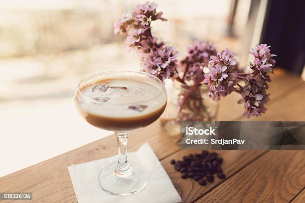Finest Coffee Enjoyment Stock Photo - Download Image Now - Martini, Cocktail, Coffee - Drink