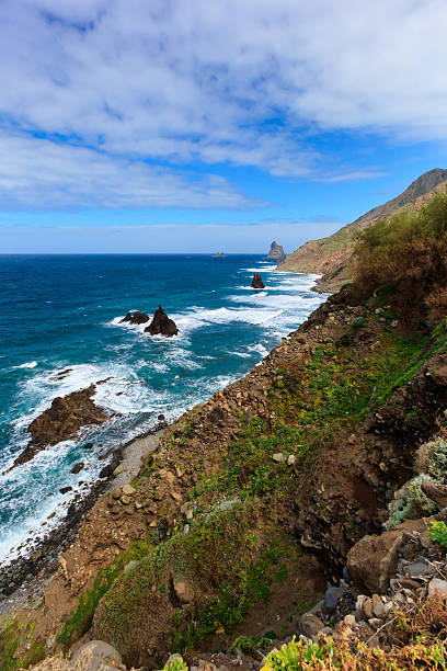 istock Beautiful Tenerife landscape - Benijo beach 518327106
