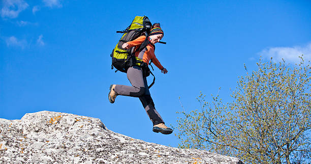 istock Hiking in the Crimea mountains 518327344