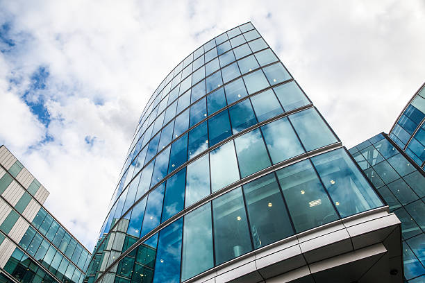 istock Office buildings in London 518328968