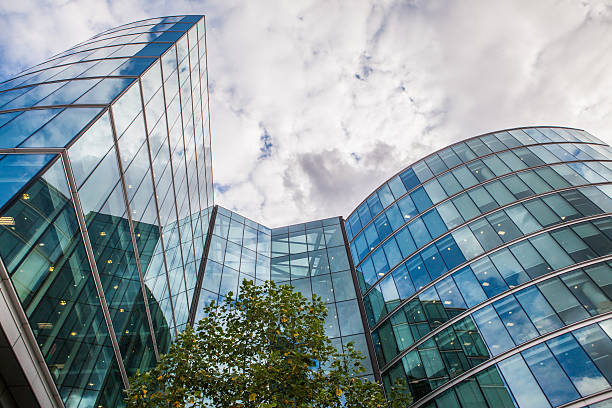 istock Office buildings in London 518329072