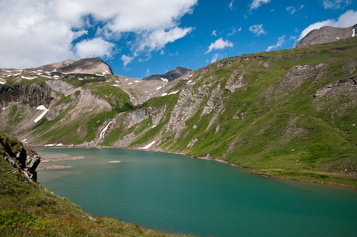 Mountain Alps lake, in Austria 