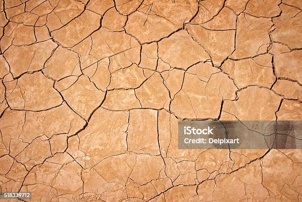 Dry Cracked Earth Background Clay Desert Texture Stock Photo - Download Image Now - Dirt, Desert Area, Dry