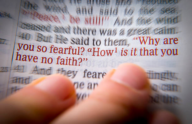 istock Bible text - Why are you so fearful 518339726