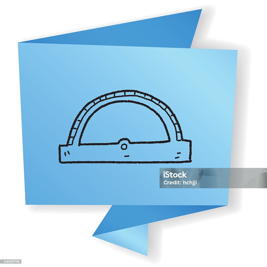 Dodgy Ruler Doodle Ruler Stock Illustration - Download Image Now - Backgrounds ...