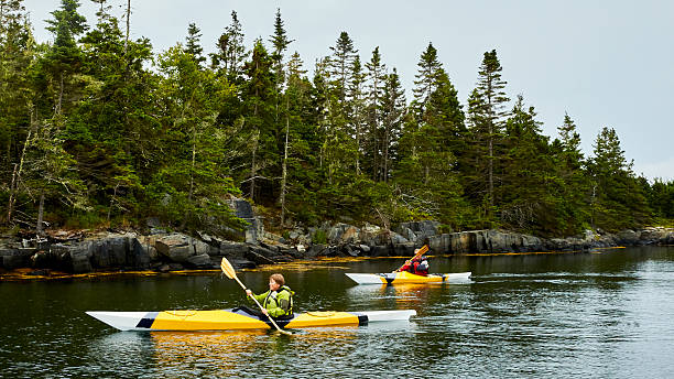 istock Senior Couple Kayaking 518339940