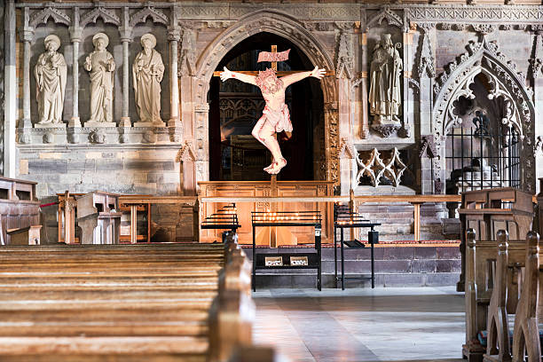 istock St. Davids Cathedral, Wales, UK 518340222