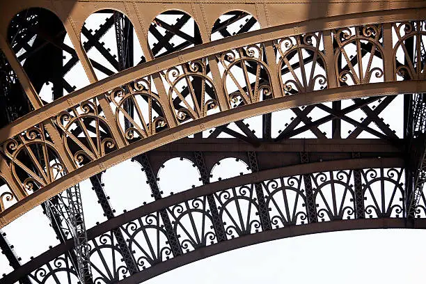 Photo of Detail Eiffel Tower.