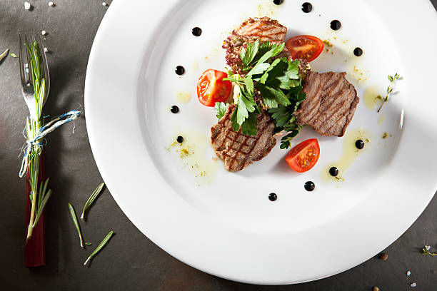 istock Olivier Salad with Veal 518345474