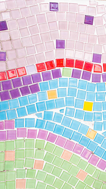 istock Colorful mosaic background 518347624