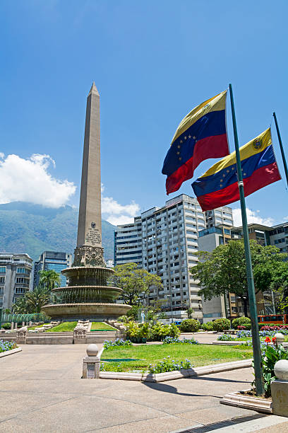 France Square Altamira Obelisk in France Square in Caracas, Venezuela caracas stock pictures, royalty-free photos & images