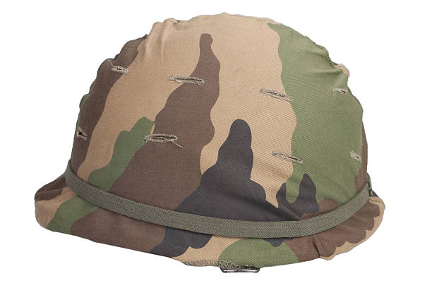 istock US Army helmet with woodland pattern camouflage cover 518351769