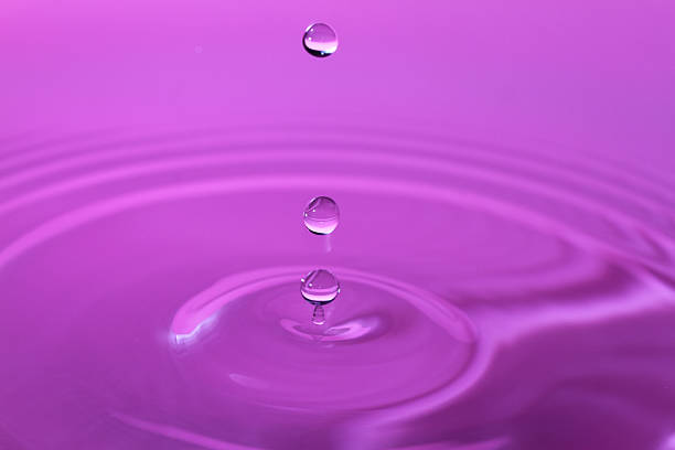 istock Stop action photo of water drop with reflection 518357056