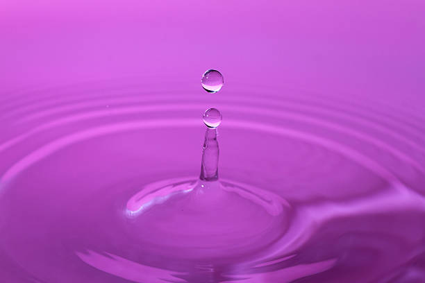 istock Stop action photo of water drop with reflection 518357104